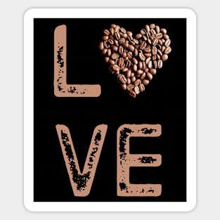 Love Coffee Sticker